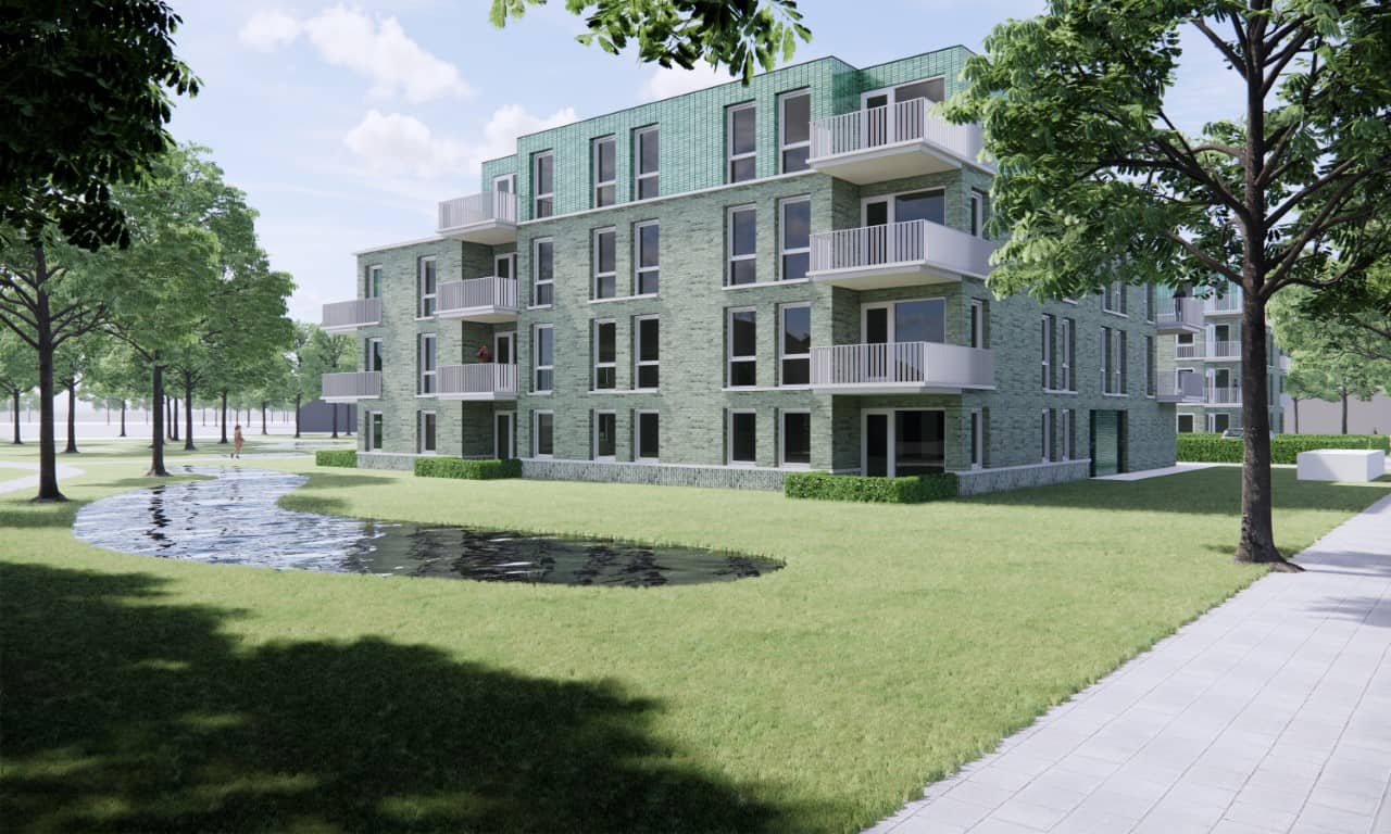 Start verhuur: 20 appartementen Bloemenlaan, Sint-Maartensdijk (Smerdiek-West)