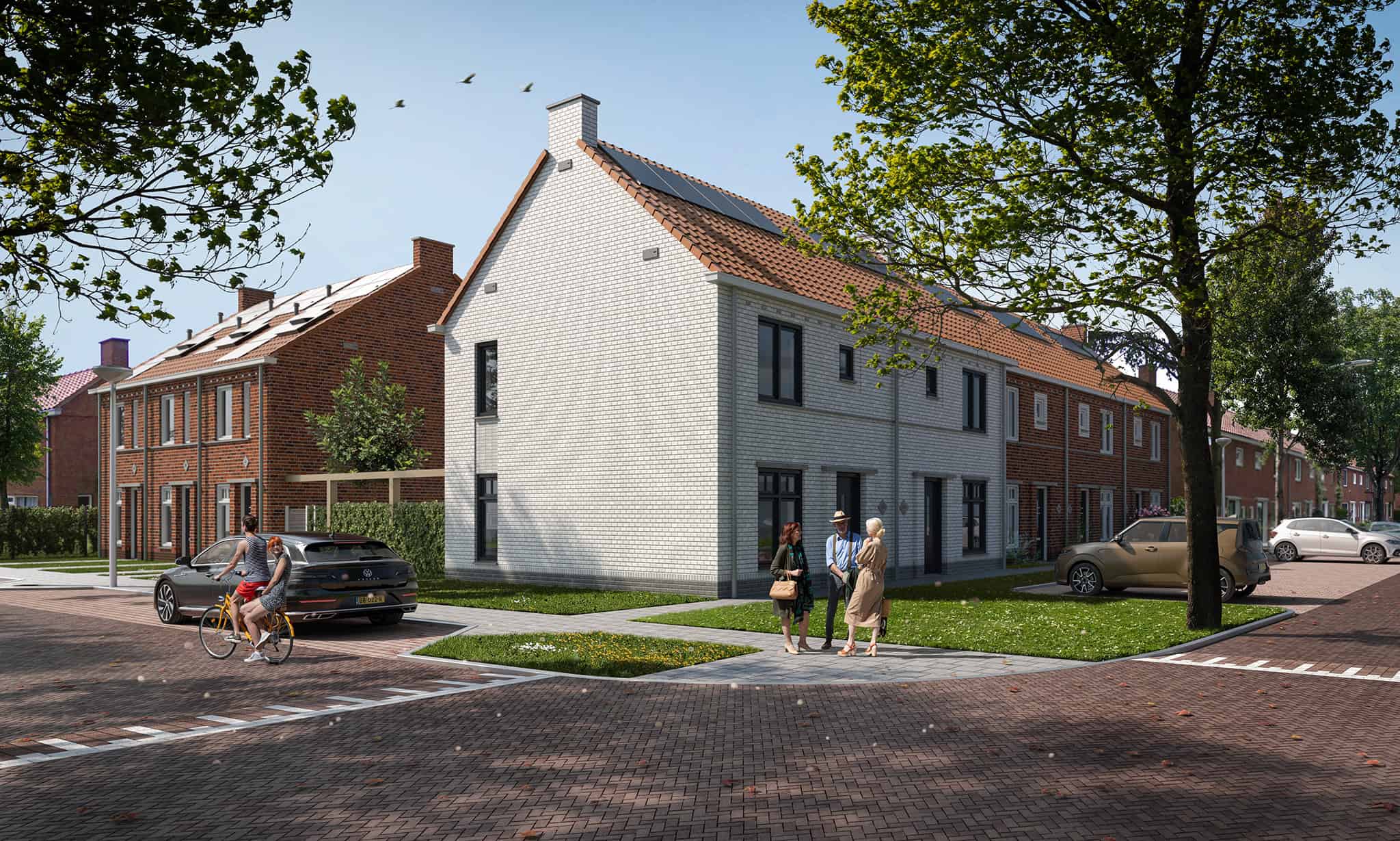 Start verhuur eerste woningen Hart van Halsteren!