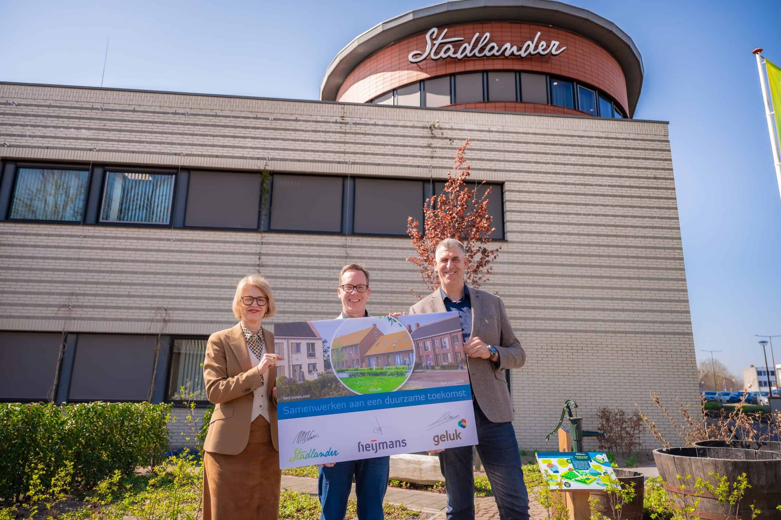 Stadlander, Heijmans en Geluk Groep slaan handen ineen op Tholen