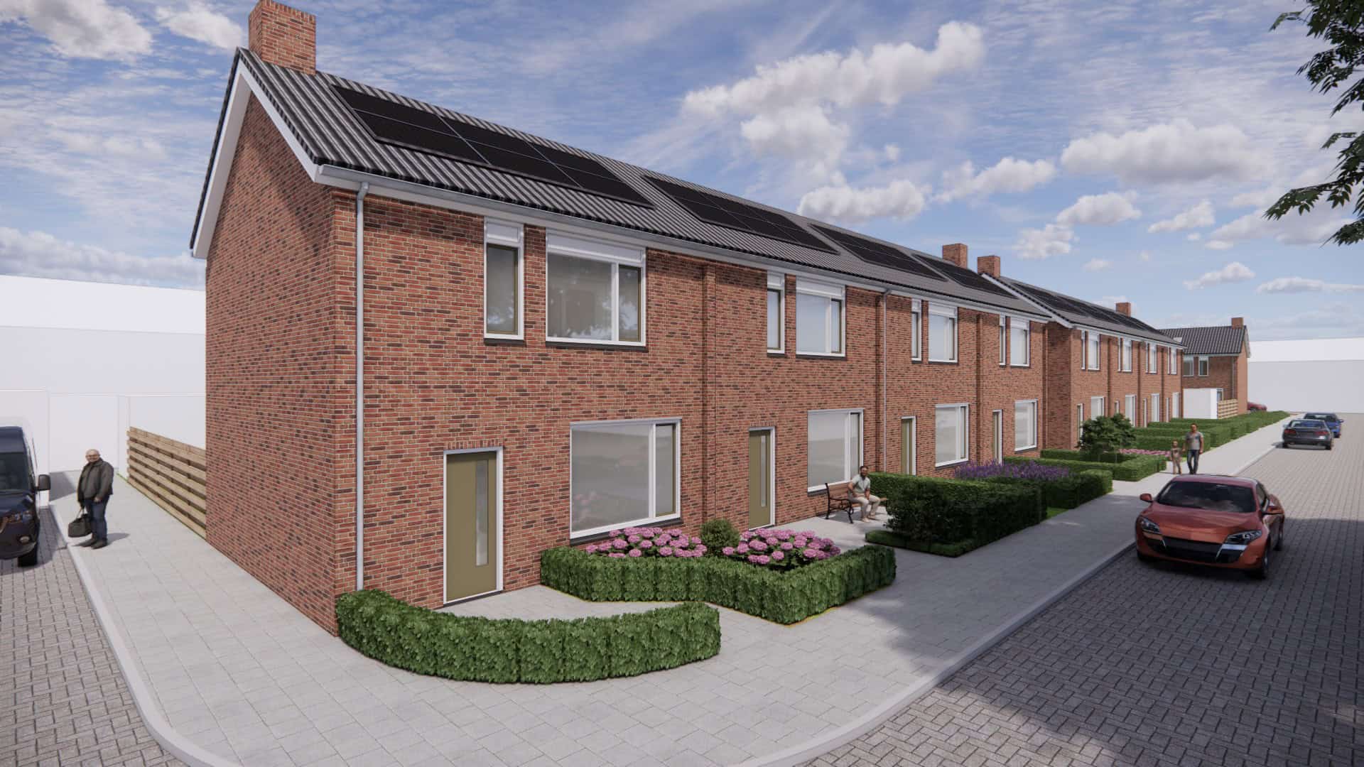 Renovatie Anjerstraat, Bloemenlaan en Rozenstraat, Sint-Maartensdijk