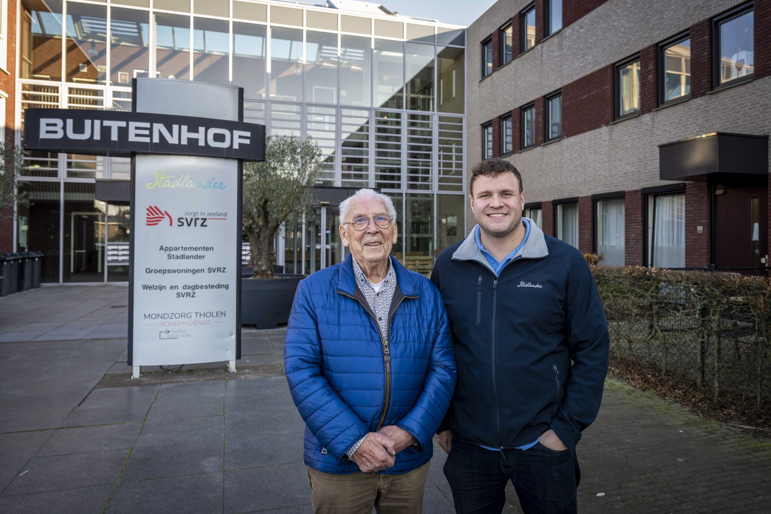 Op Toon Slager van de Bewonerscommissie Buitenhof kun je bouwen