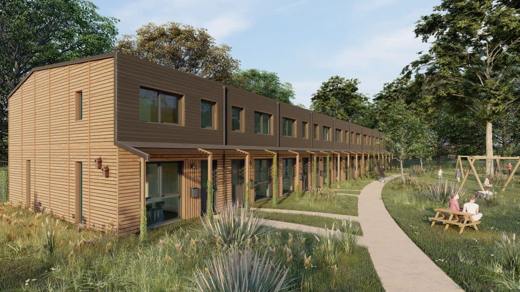 Postbaan en Zr. Will van Hooijdonkstraat in Putte