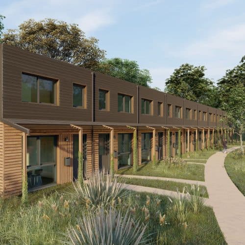 Postbaan en Zr. Will van Hooijdonkstraat in Putte