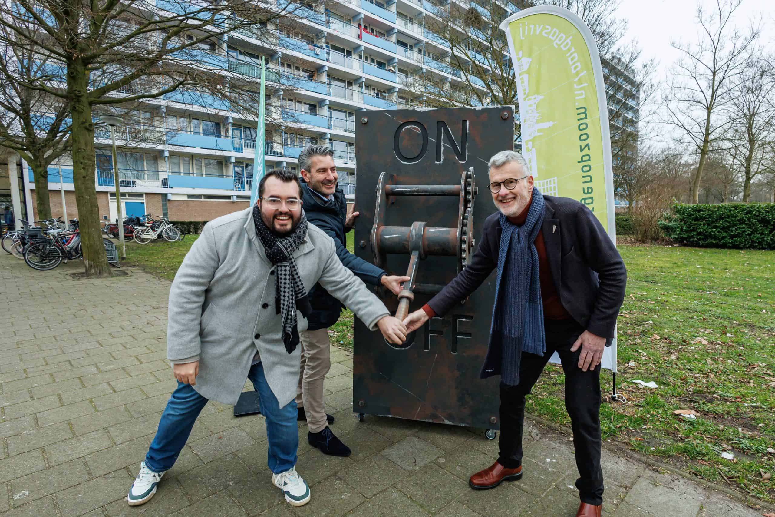 Feestelijke aftrap zonnepanelenproject Gageldonk-Oost