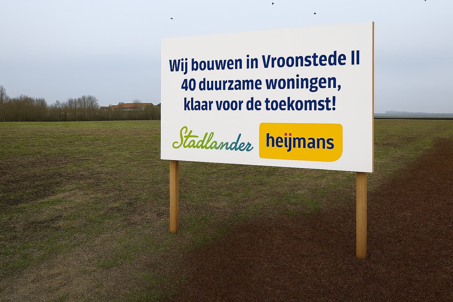 Stadlander en Heijmans werken samen in Vroonstede II